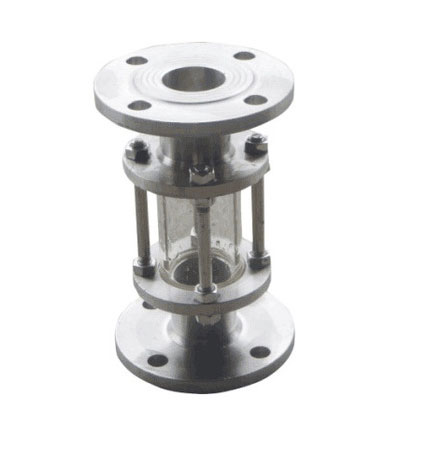 不銹鋼直通視盅 水流指示器法蘭玻璃視鏡管道視鏡 法蘭視鏡廠(chǎng)家